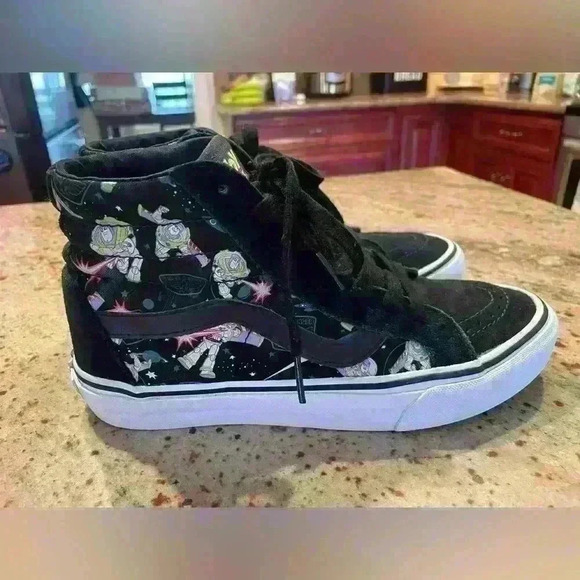 Vans x Disney TOY STORY Sk8-Hi Pixar Buzz Lightyear Suede Mens 7 Shoes 721278 - Picture 1 of 15